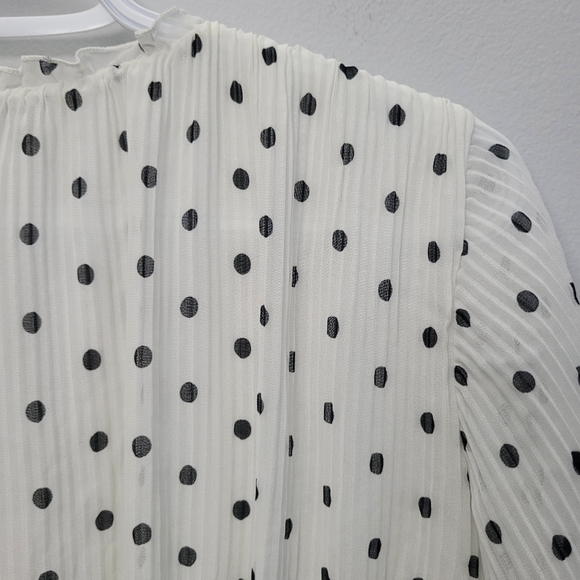 Zara Black and White Polka Dot Dress - Picture 9 of 10